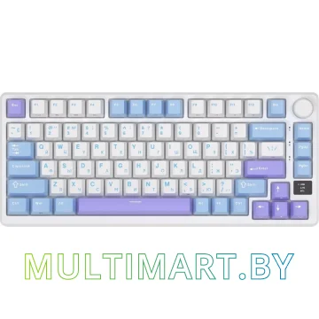 Клавиатура Royal Kludge RK-M75 RGB Taro Milk (RK Brown) картинка 2